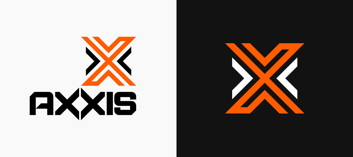 logo e simbolo axxis Logotipo Tecnun